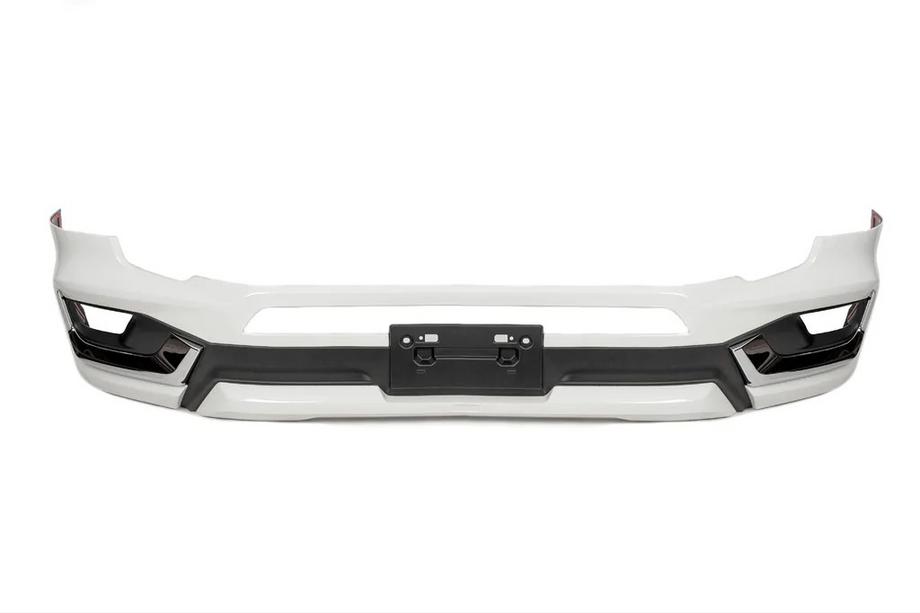 Toyota Land Cruiser 300 2021– Přední lip spoiler na nárazník VXR Černá barva Fotografie 4
