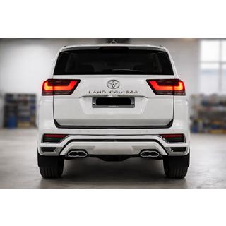 Difuzor zadního nárazníku VXR Toyota Land Cruiser 300 2021– fotografie 1