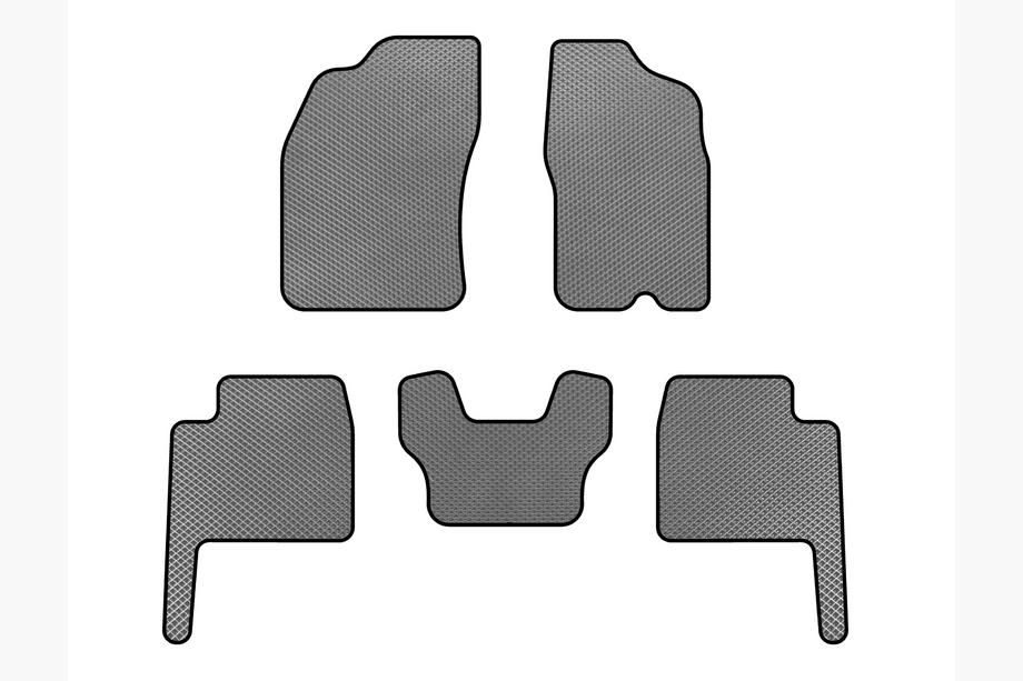 Dodge Durango 2004–2009 EVA autokoberce do interiéru (šedé) Image