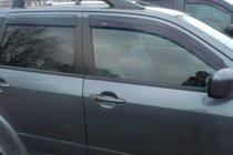 Mitsubishi Outlander 2001–2006 Ofuky oken (4 ks, HIC) fotografie 4