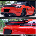 Porsche Boxster/Cayman 982 (718) 2016– Spoiler V2 (pro Boxster, karbon) fotografie 4
