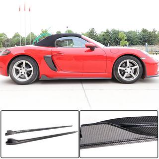 Boční prahy V1 (2016-2019, karbon) Porsche Boxster/Cayman 982 (718) 2016– fotografie 1