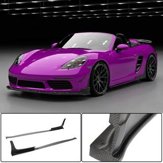 Boční prahy V2 (2016-2019, karbon) Porsche Boxster/Cayman 982 (718) 2016– fotografie 1