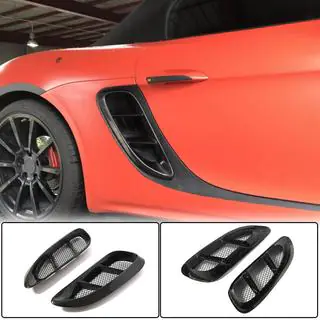 Karbonové kryty předních blatníků Porsche Boxster/Cayman 982 (718) 2016– fotografie 1