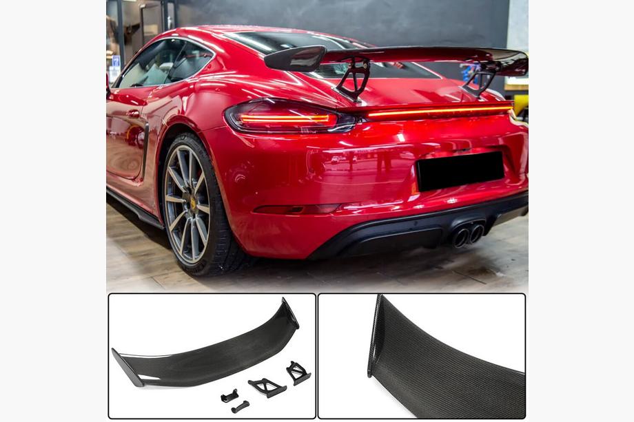 Porsche Boxster/Cayman 982 (718) 2016– Karbonový spoiler pro GT4 Coupe Image