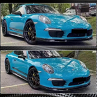 Porsche 911 (991) 2011–2019 Karbonový lip předního nárazníku (pro Carrera 2011-2015) fotografie 4
