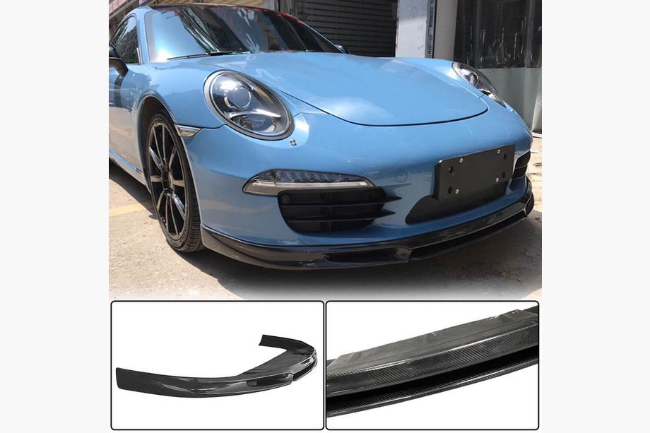 Porsche 911 (991) 2011–2019 Karbonový lip předního nárazníku (pro Carrera 2011-2015) Image