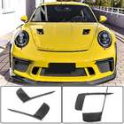 Porsche 911 (991) 2011–2019 Karbonové nástavce na přední nárazník V2 (pro GT3 (RS) 2017-2019, karbon) fotografie 1