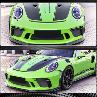 Karbonové nástavce na přední nárazník V2 (pro GT3 (RS) 2017-2019, karbon) fotografie 4