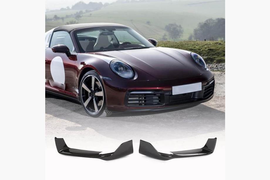 Porsche 911 (992) 2018– Karbonové nástavce na přední nárazník Flap (pro Carrera 4 S 4S) Image