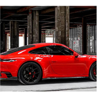Porsche 911 (992) 2018– Boční prahy V2 (karbon) fotografie 5
