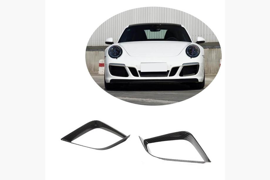Porsche 911 (991) 2011–2019 Karbonové lišty předního nárazníku (pro Carrera 4 GTS 2017-2018) Image