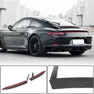 Karbonové nástavce na zadní nárazník (pro Carrera 4 GTS 2017-2018, karbon) Porsche 911 (991) 2011–2019 fotografie 1