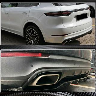 Difuzor zadního nárazníku (2018-2023, karbon) Porsche Cayenne 2018– fotografie 4