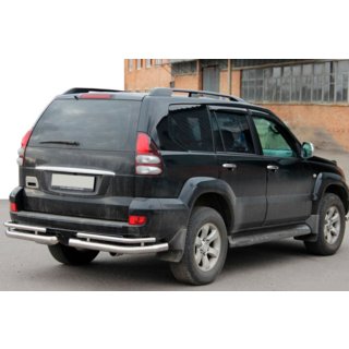 Zadní dvojité rohy AK003-1 (2 ks, nerez) Toyota Land Cruiser Prado 120 2002–2009 fotografie 3