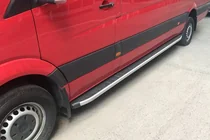 Volkswagen Crafter 2006–2016 Boční nášlapy Fullmond (2 ks, hliník) fotografie 1