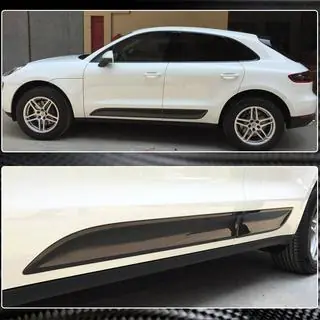 Ochranné lišty dveří (2014-2021, karbon) Porsche Macan 2014–2024 fotografie 4