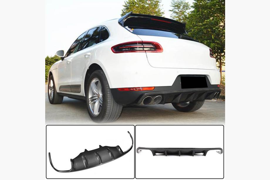 Porsche Macan 2014–2024 Difuzor zadního nárazníku V1 (2014-2021, karbon) Image