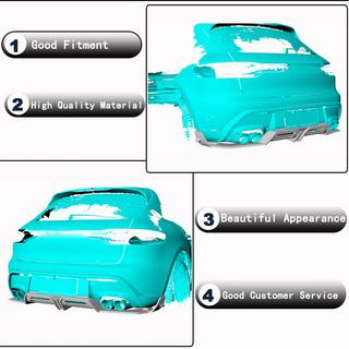 Difuzor zadního nárazníku V2 (2021+, karbon) Porsche Macan 2014–2024 fotografie 3