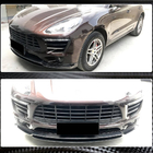 Porsche Macan 2014–2024 Karbonový lip na přední nárazník Lip V2 (2014-2018, karbon) fotografie 3