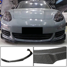 Porsche Panamera 2009–2016 Lip spoiler na přední nárazník (pro Base 2013-2016, karbon) fotografie 1