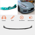 Porsche Panamera 2009–2016 Lip spoiler na přední nárazník (pro Base 2013-2016, karbon) fotografie 2