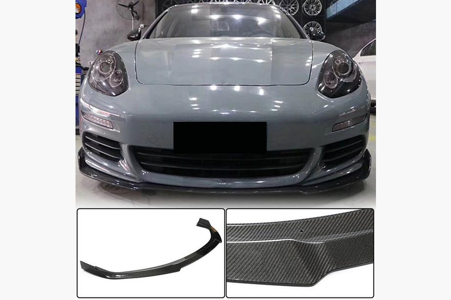 Porsche Panamera 2009–2016 Lip spoiler na přední nárazník (pro Base 2013-2016, karbon) Image