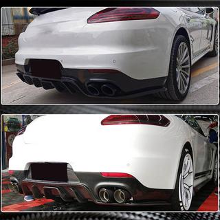 Difuzor zadního nárazníku (2013-2016, karbon) Porsche Panamera 2009–2016 fotografie 4