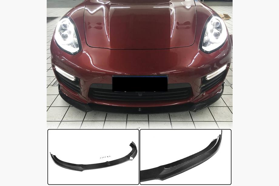 Porsche Panamera 2009–2016 Nástavec předního nárazníku Lip V1 (pro Turbo/Turbo S/GTS) Image