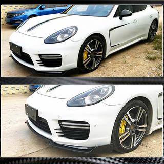Karbonový přední lip na nárazník Lip V2 (pro Turbo/Turbo S/GTS) fotografie 3
