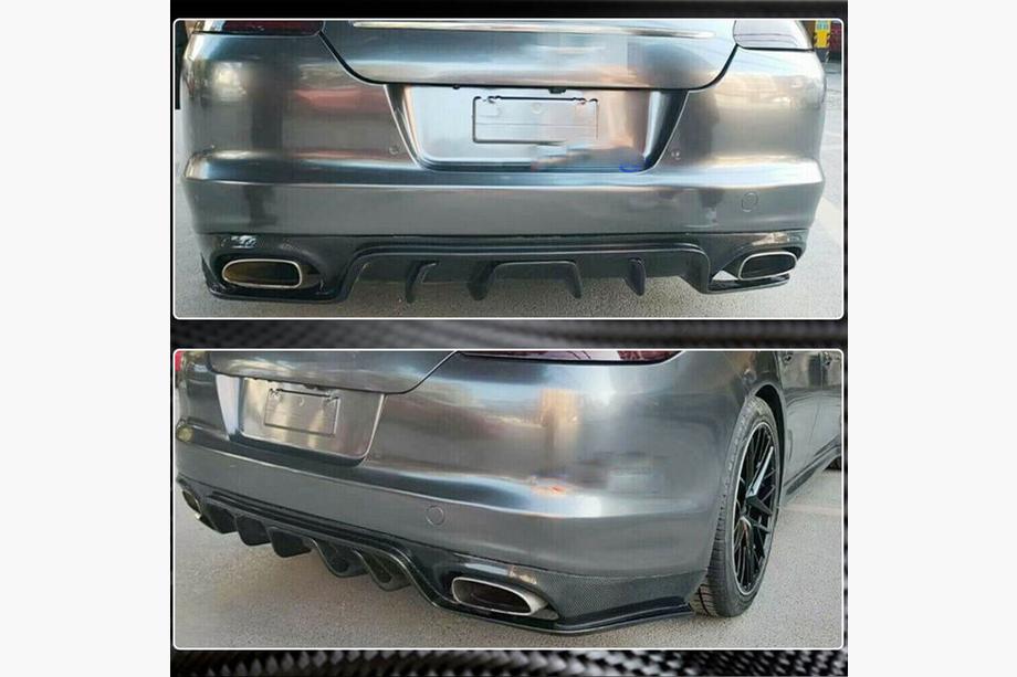 Porsche Panamera 2009–2016 Karbonový difuzor zadního nárazníku (2009-2013) Fotografie 3