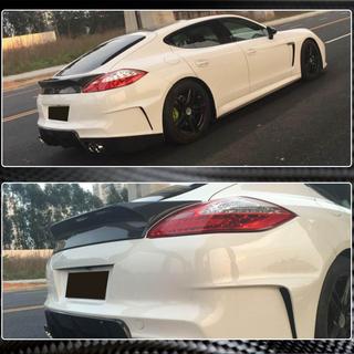 Spoiler (2009-2013, karbon) Porsche Panamera 2009–2016 fotografie 3
