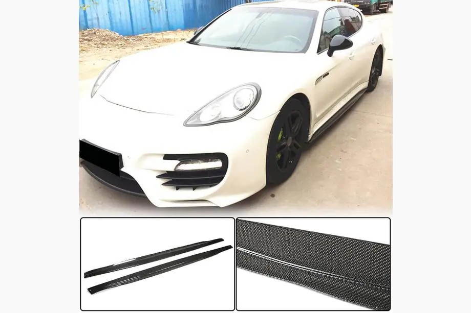 Porsche Panamera 2009–2016 Boční prahy V1 (2009-2013, karbon) Image