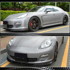 Porsche Panamera 2009–2016 Karbonový nástavec (lip) předního nárazníku (pro Base 2009-2013) fotografie 3