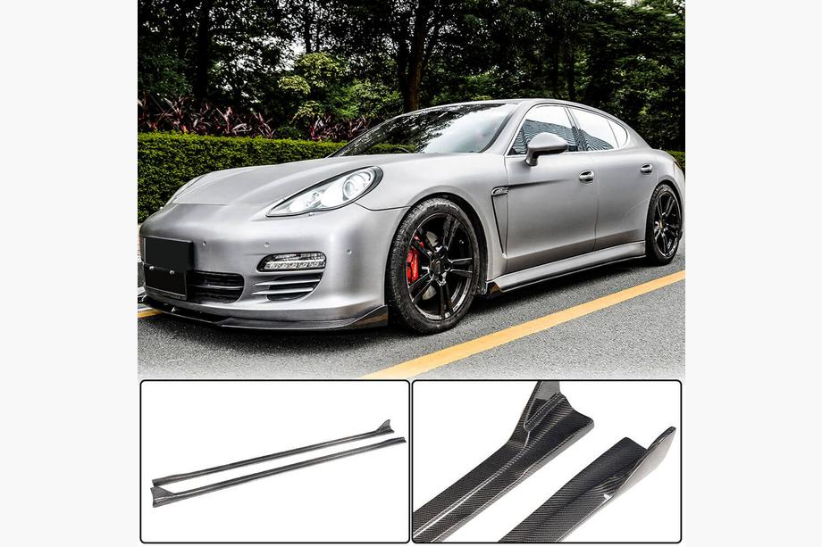 Porsche Panamera 2009–2016 Boční prahy V2 (2009-2013, karbon) Image