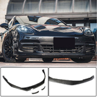 Porsche Panamera 2016–2023 Karbonový nástavec předního nárazníku Lip (2016-2020) fotografie 1