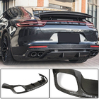 Porsche Panamera 2016–2023 Difuzor zadního nárazníku (2016-2020, karbon) fotografie 1
