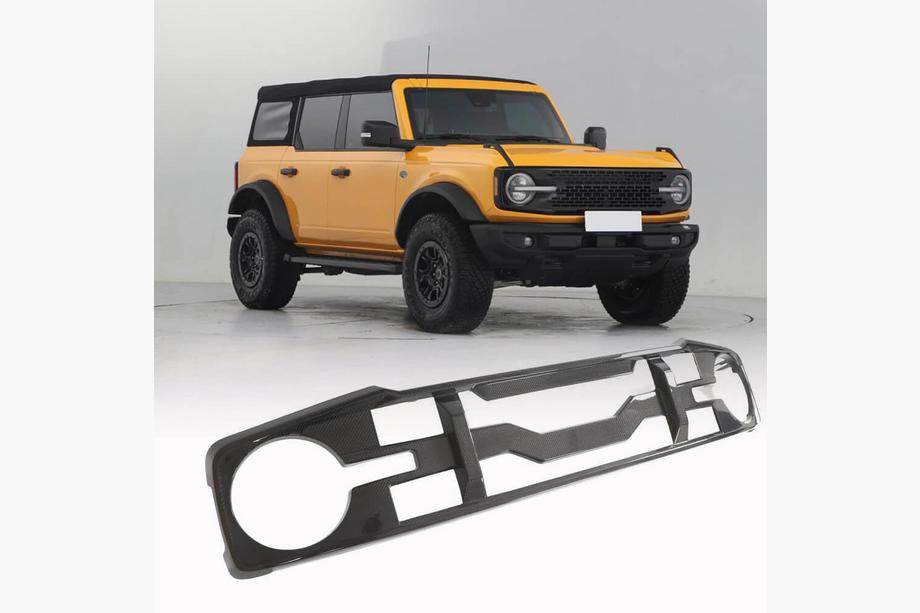 Ford Bronco 2021– Mřížka chladiče V1 (karbon) Fotografie 1
