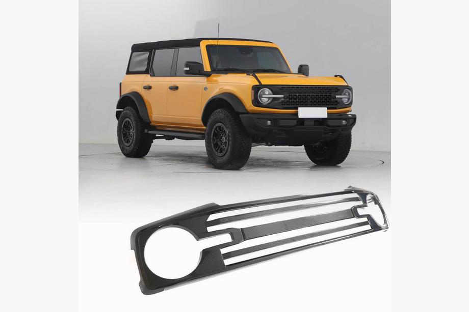 Ford Bronco 2021– Mřížka chladiče V2 (karbon) Fotografie 1