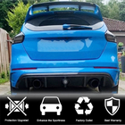 Ford Focus III 2011–2017 Difuzor zadního nárazníku (pro RS 2015-2017, karbon) fotografie 2