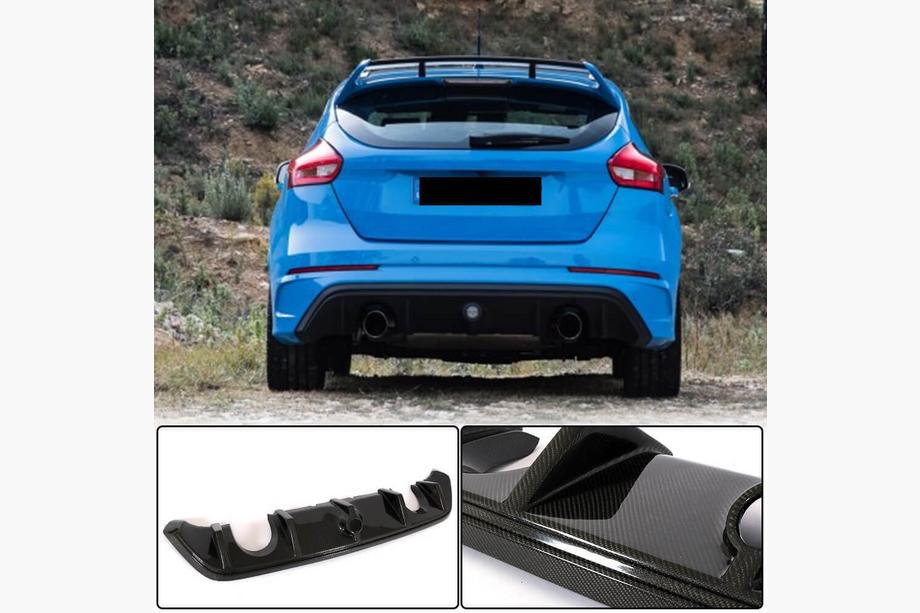 Ford Focus III 2011–2017 Difuzor zadního nárazníku (pro RS 2015-2017, karbon) Image