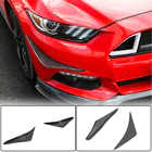 Ford Mustang 2015–2023 Nástavce předního nárazníku (2015-2017, karbon) fotografie 1