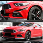Ford Mustang 2015–2023 Nástavce předního nárazníku (2015-2017, karbon) fotografie 3