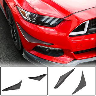 Nástavce předního nárazníku (2015-2017, karbon) Ford Mustang 2015–2023 fotografie 1