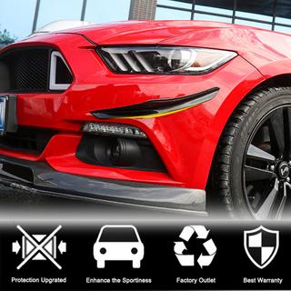 Nástavce předního nárazníku (2015-2017, karbon) Ford Mustang 2015–2023 fotografie 2