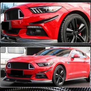 Nástavce předního nárazníku (2015-2017, karbon) Ford Mustang 2015–2023 fotografie 3