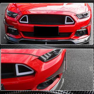 Nástavce předního nárazníku (2015-2017, karbon) Ford Mustang 2015–2023 fotografie 4