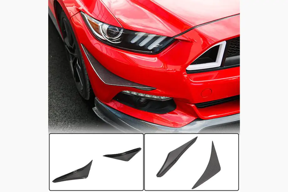 Ford Mustang 2015–2023 Nástavce předního nárazníku (2015-2017, karbon) Image