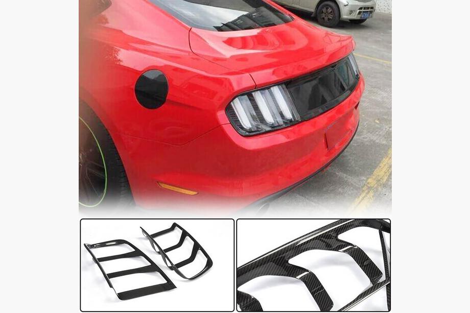 Ford Mustang 2015–2023 Kryty zadních světel (2015-2017, karbon) Image