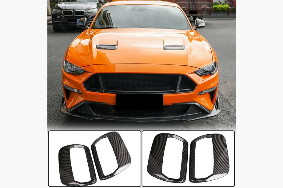 Ford Mustang 2015–2023 Kryty kapoty (2018-2023, karbon) Image